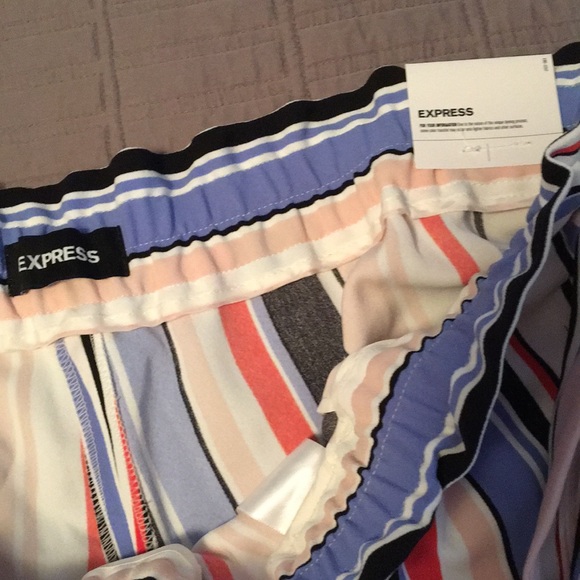 Express Ankle High Rise Pants - Picture 4 of 8